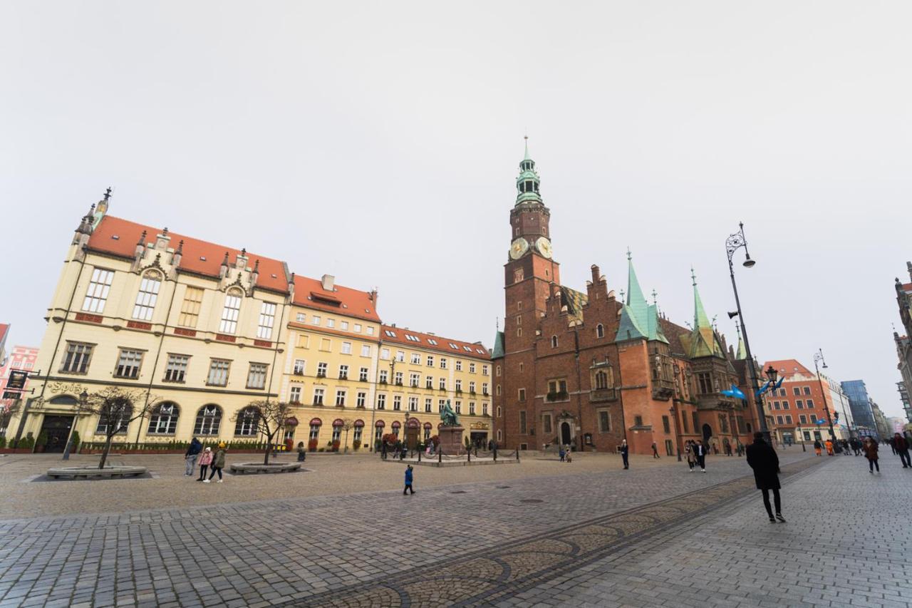 Apart Market Square - Rynek 44 - Opposit Town Hall - 3 Rooms Wrocław Exteriör bild