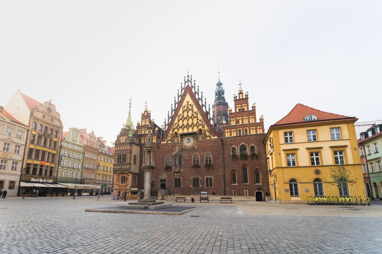 Apart Market Square - Rynek 44 - Opposit Town Hall - 3 Rooms Wrocław Exteriör bild