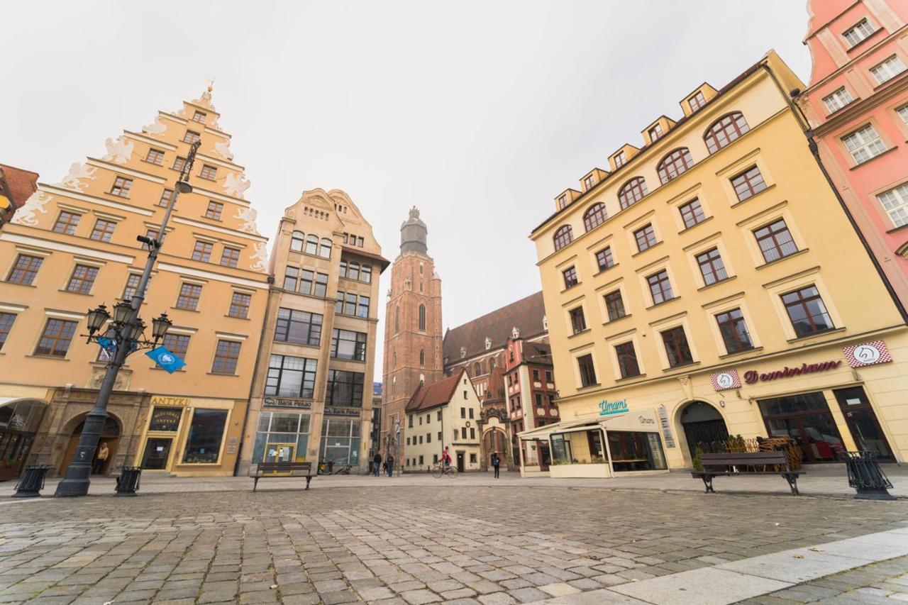 Apart Market Square - Rynek 44 - Opposit Town Hall - 3 Rooms Wrocław Exteriör bild
